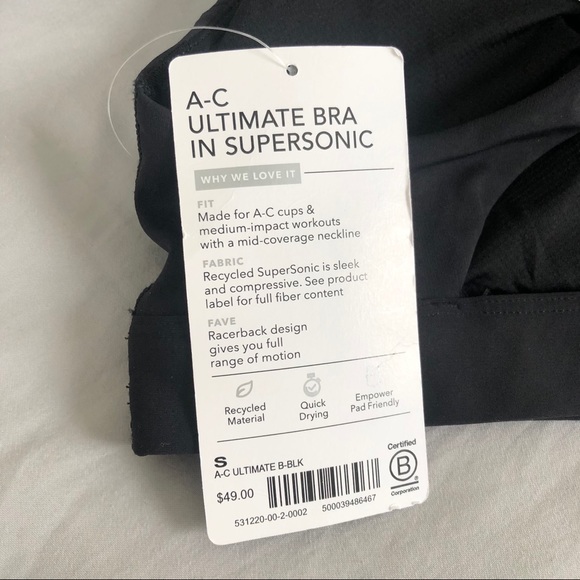 ATHLETA Ultimate Sports Bra in Supersonic- S / A-C - Picture 14 of 16